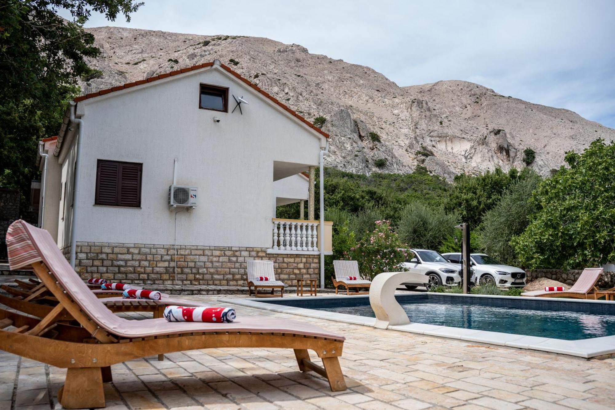 Villa Pag Dubrava Relax With Pool Bosana Εξωτερικό φωτογραφία