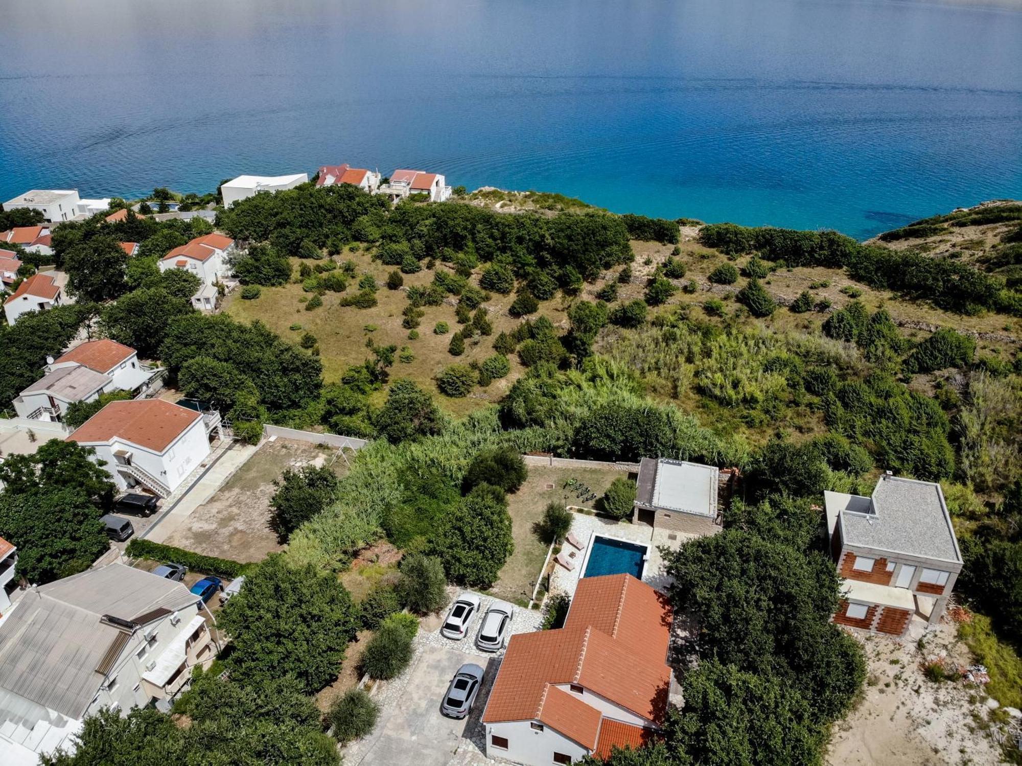 Villa Pag Dubrava Relax With Pool Bosana Εξωτερικό φωτογραφία