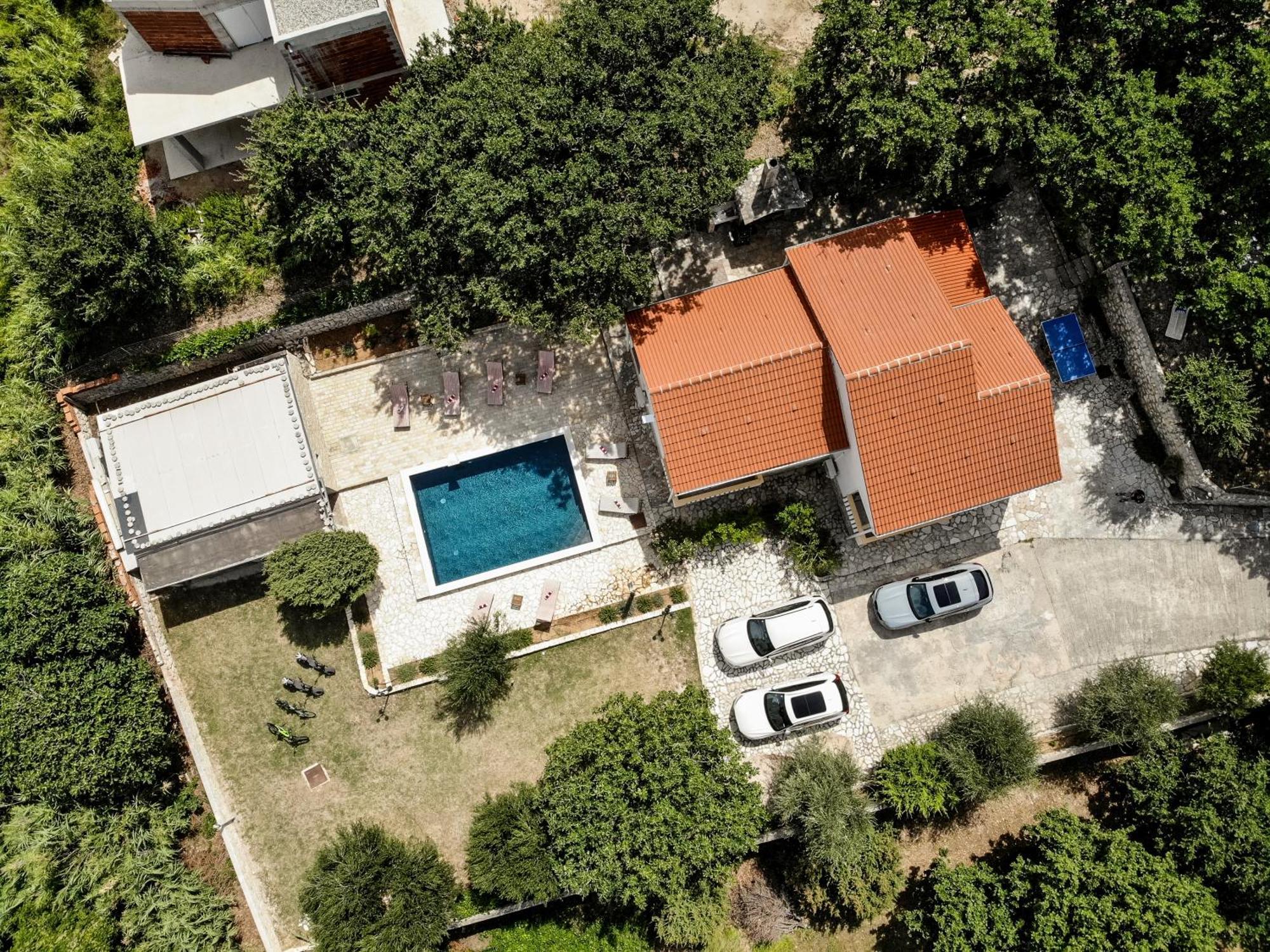 Villa Pag Dubrava Relax With Pool Bosana Εξωτερικό φωτογραφία